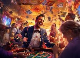 r777 မိုဘိုင်းအက်ပ် Android APK smartphone ဖြင့် casino slots ကစားသောပုံ